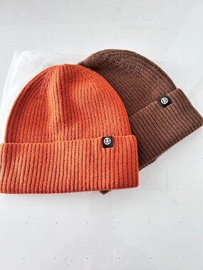 2 Pack Winter Beanie Toque Hats for Men Women, Unisex